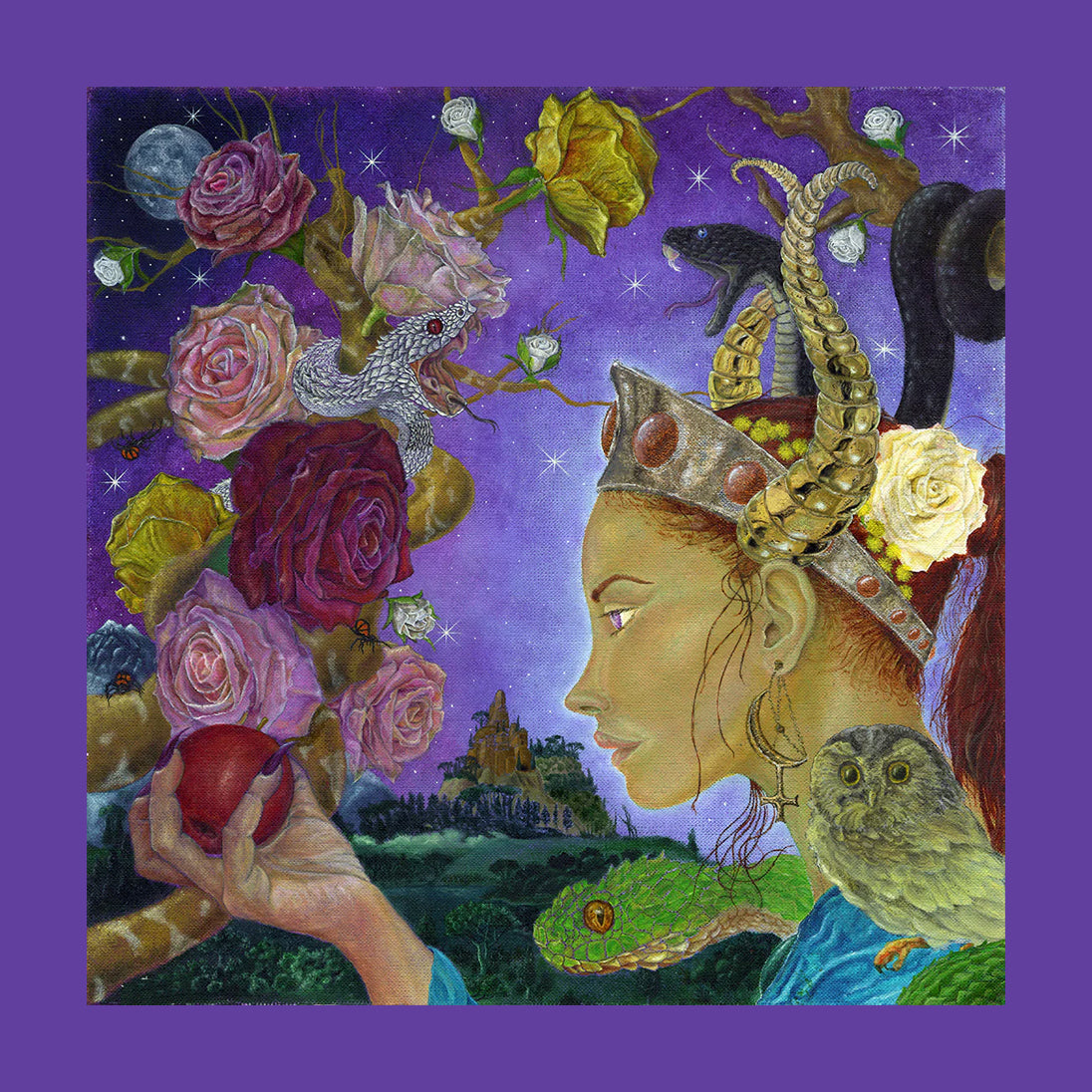Francesco Procopio - Lilith - Fine Art Giclèe su carta Digipaper Extra Cotton Fine Art(325 gsm) cm 55x55