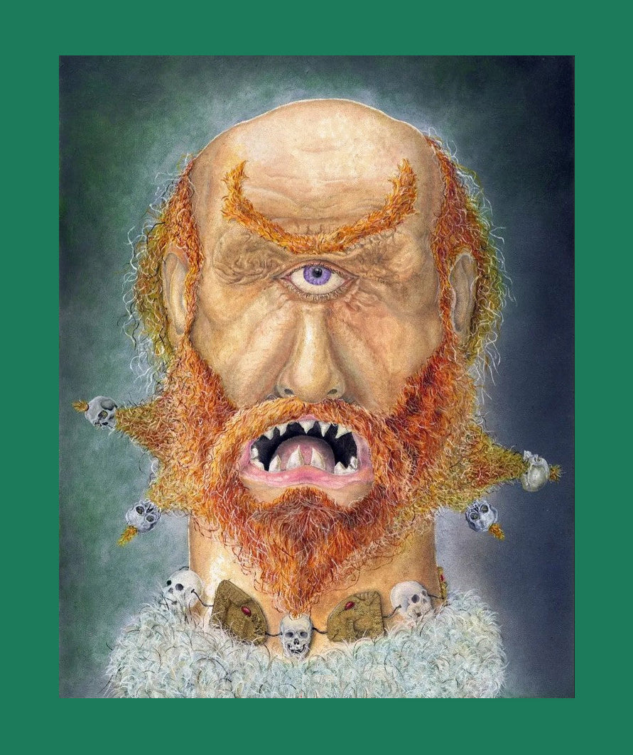 Francesco Procopio - Polifemo - Fine Art Giclèe su carta Digipaper Extra Cotton Fine Art(325 gsm) cm 55x65